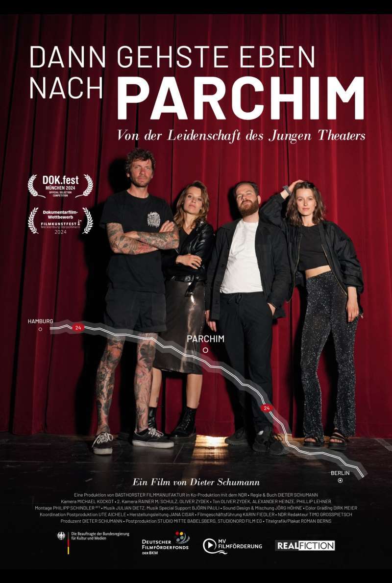 Filmstill zu Dann gehste eben nach Parchim – Von der Leidenschaft des jungen Theaters (2024) von Dieter Schumann