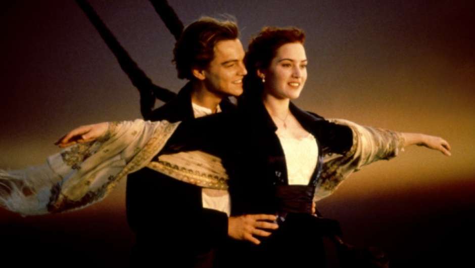 Leonardo DiCaprio und Kate Winslet in Titanic