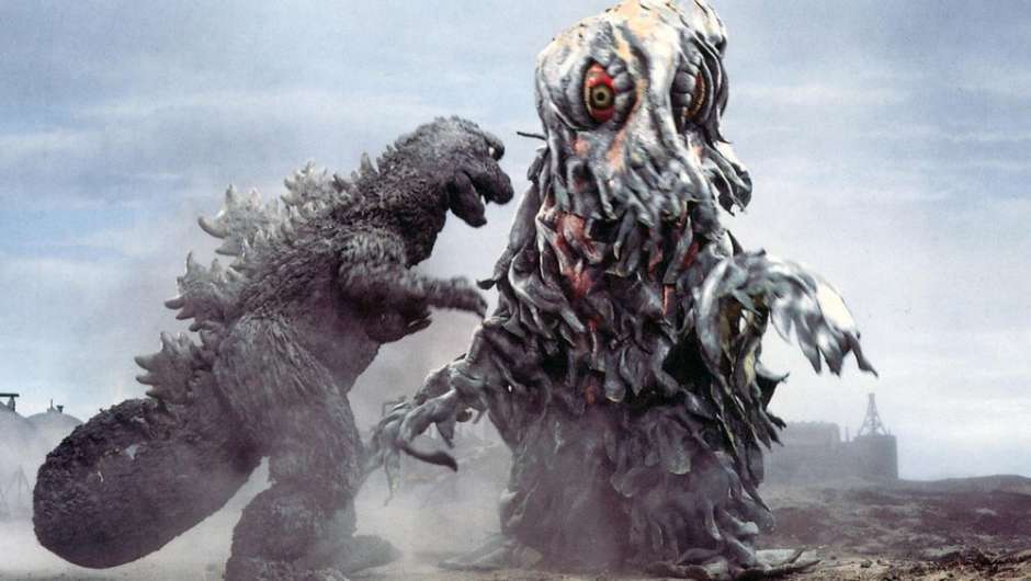 Godzilla und Hedorah in "Frankensteins Kampf gegen die Teufelsmonster"