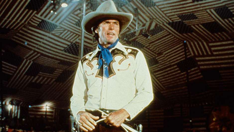 Clint Eastwood in seinem Film "Bronco Billy"