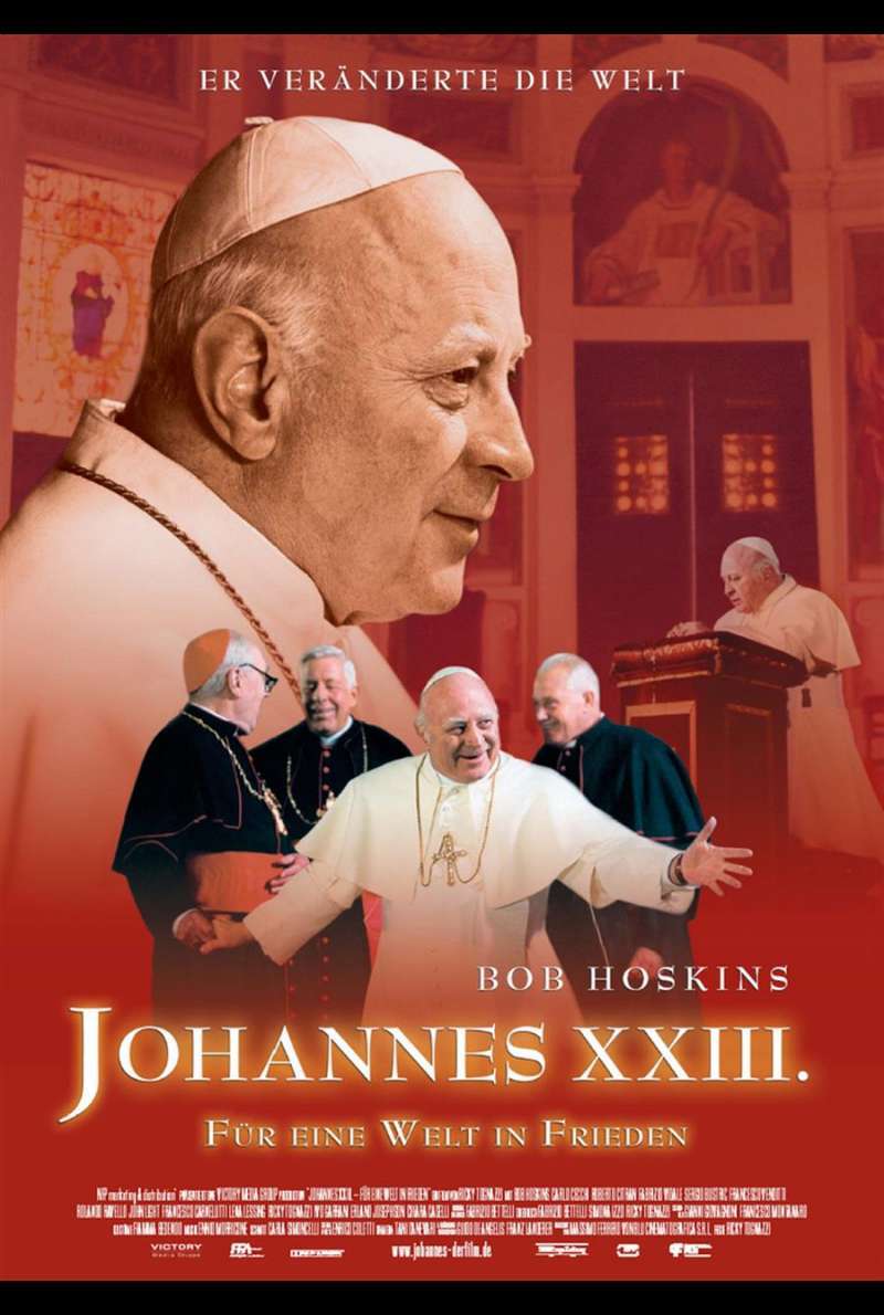 Johannes XXIII - Für eine Welt in Frieden Plakat