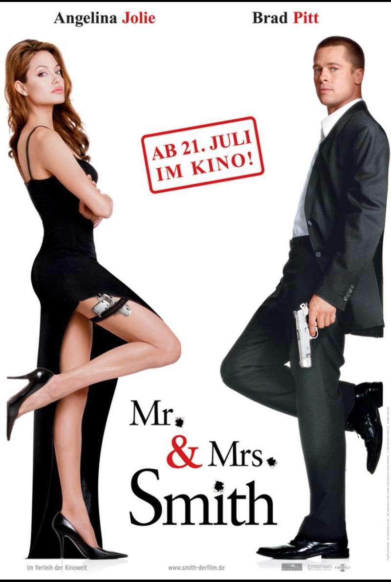 Mr. & Mrs. Smith Plakat