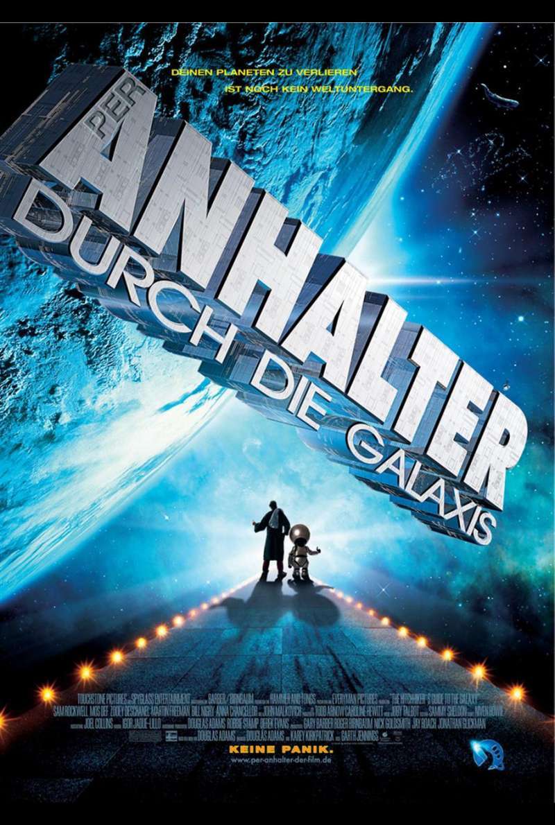 Per Anhalter durch die Galaxis – The Hitchhiker’s Guide to the Galaxy Plakat
