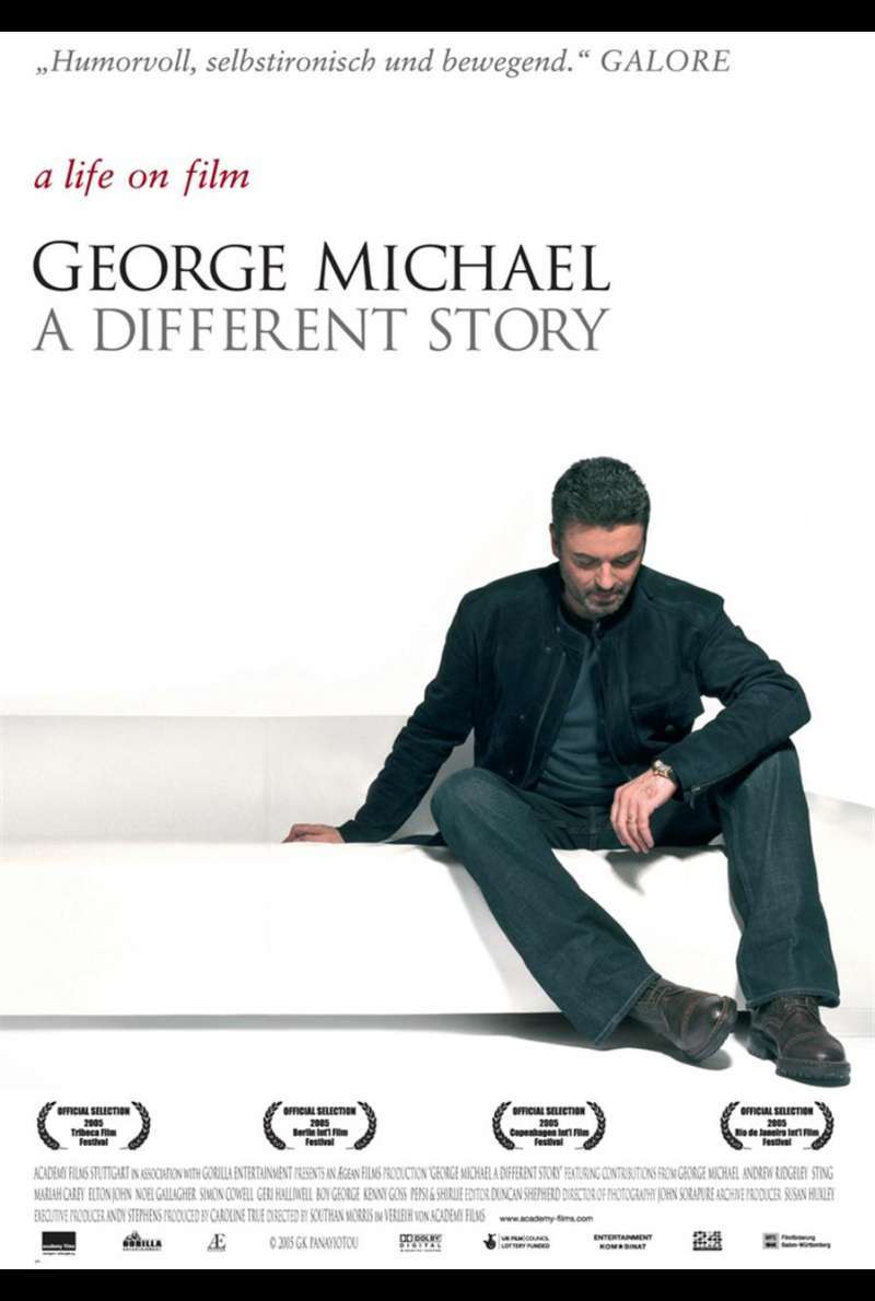 George Michael - A Different Story Plakat