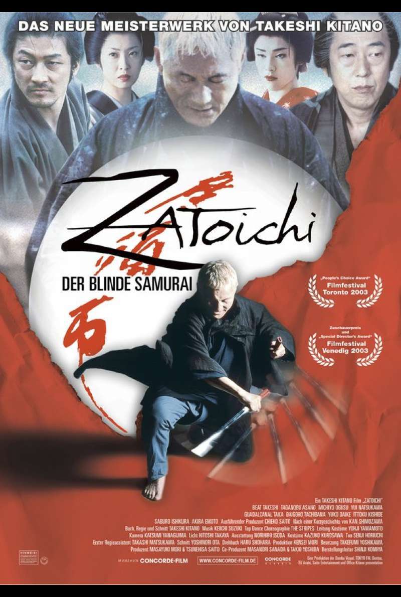 Zatoichi - Der blinde Samurai Plakat