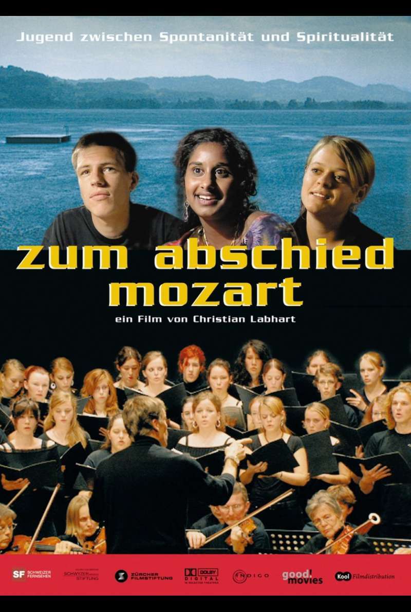 Zum Abschied Mozart Plakat