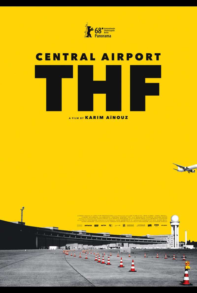 Zentralflughafen THF Plakat