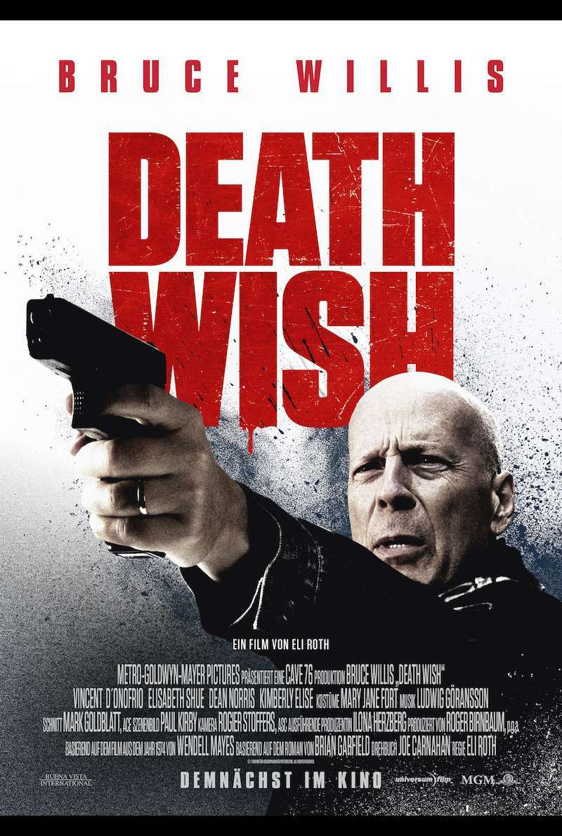 Filmposter zu Death Wish (2017) von Eli Roth