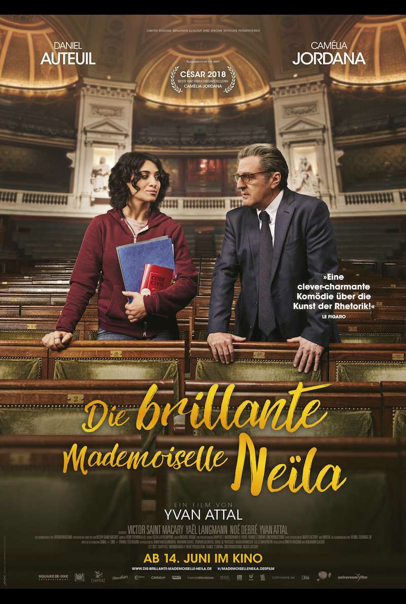 Poster zu Die brillante Mademoiselle Neïla (2017)