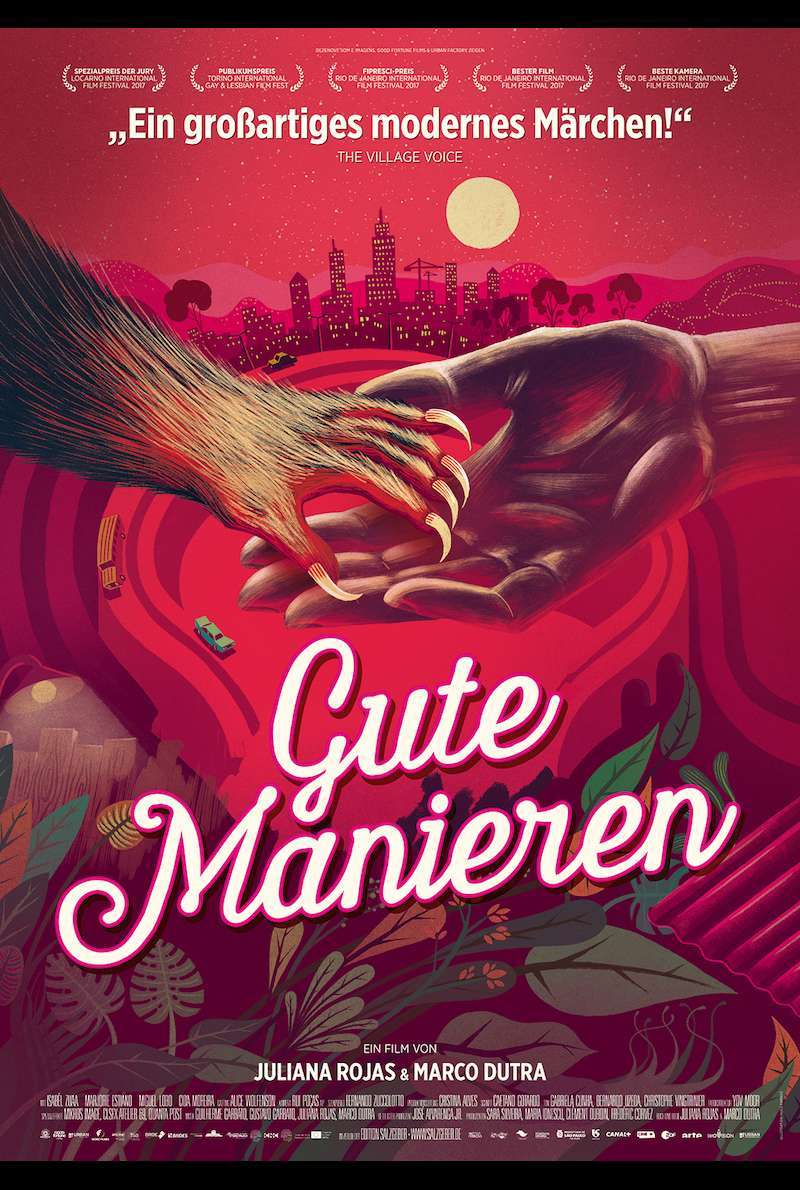 Deutsches Plakat zu Gute Manieren (2017)
