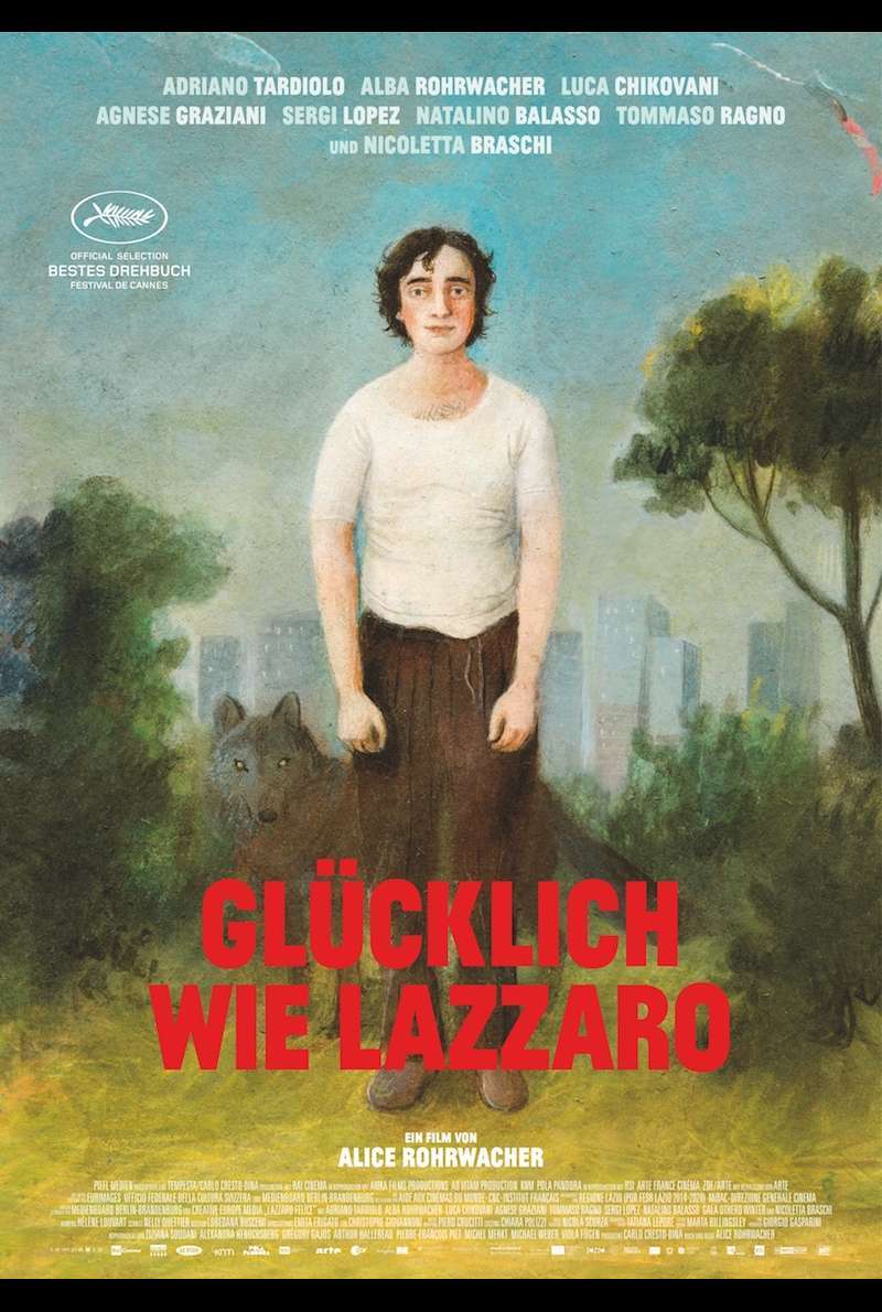 Filmplakat zu Glücklich wie Lazzaro (2018)