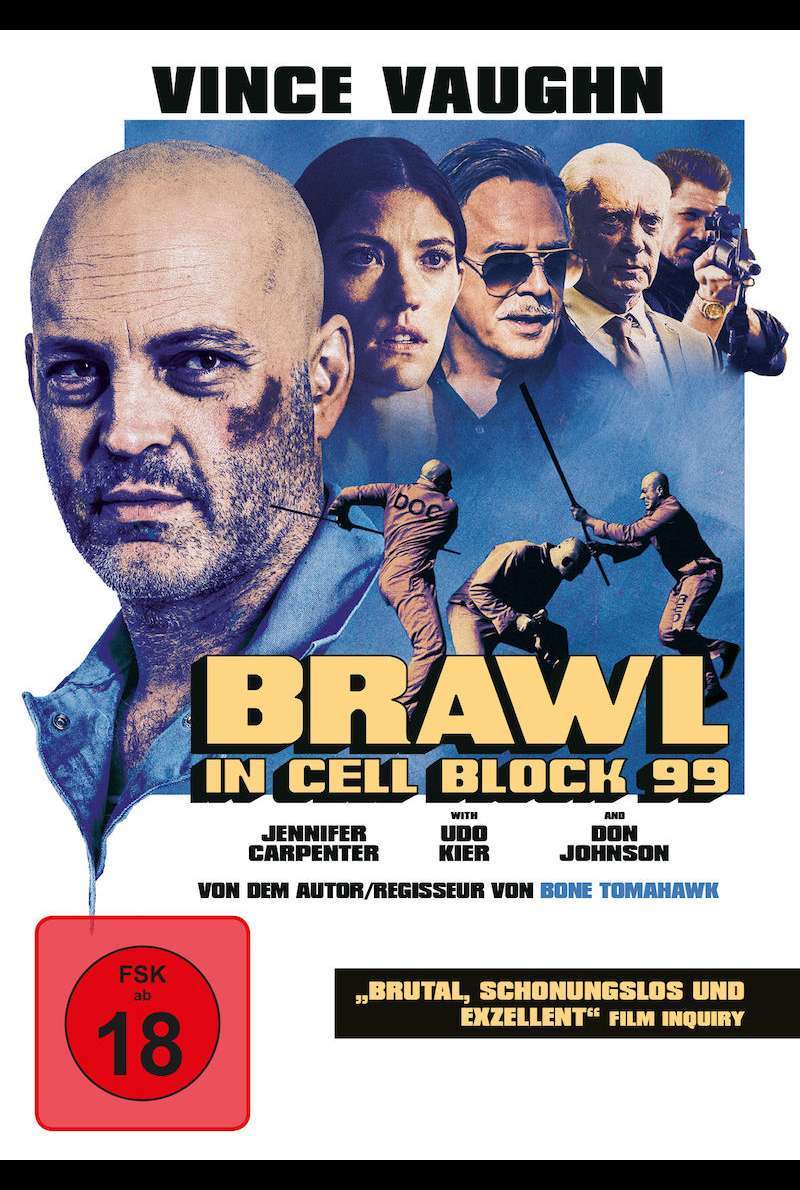 DVD-Cover zu Brawl in Cell Block 99 (2017)