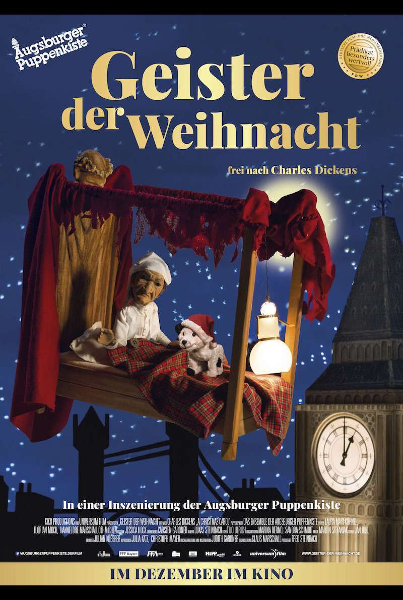 Filmplakat zu Geister der Weihnacht - Augsburger Puppenkiste (2018)