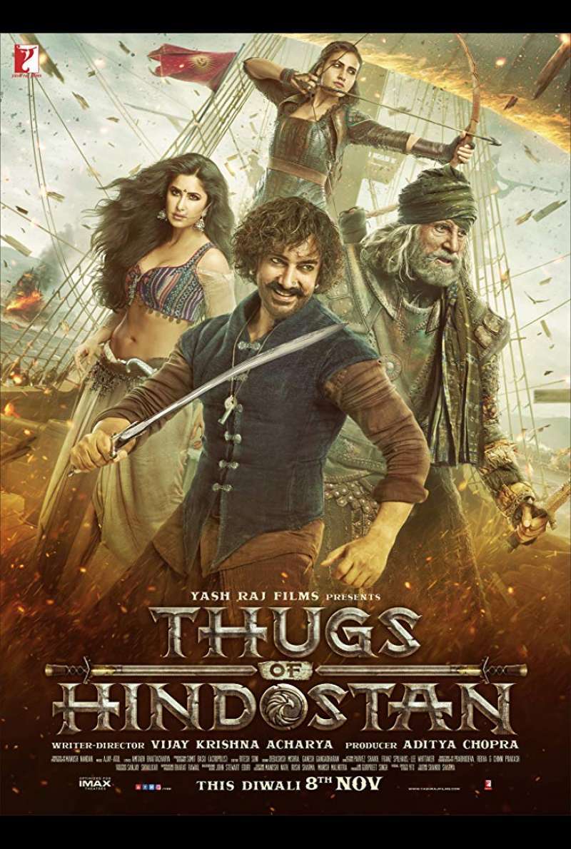 Filmplakat zu Thugs of Hindostan (2018)