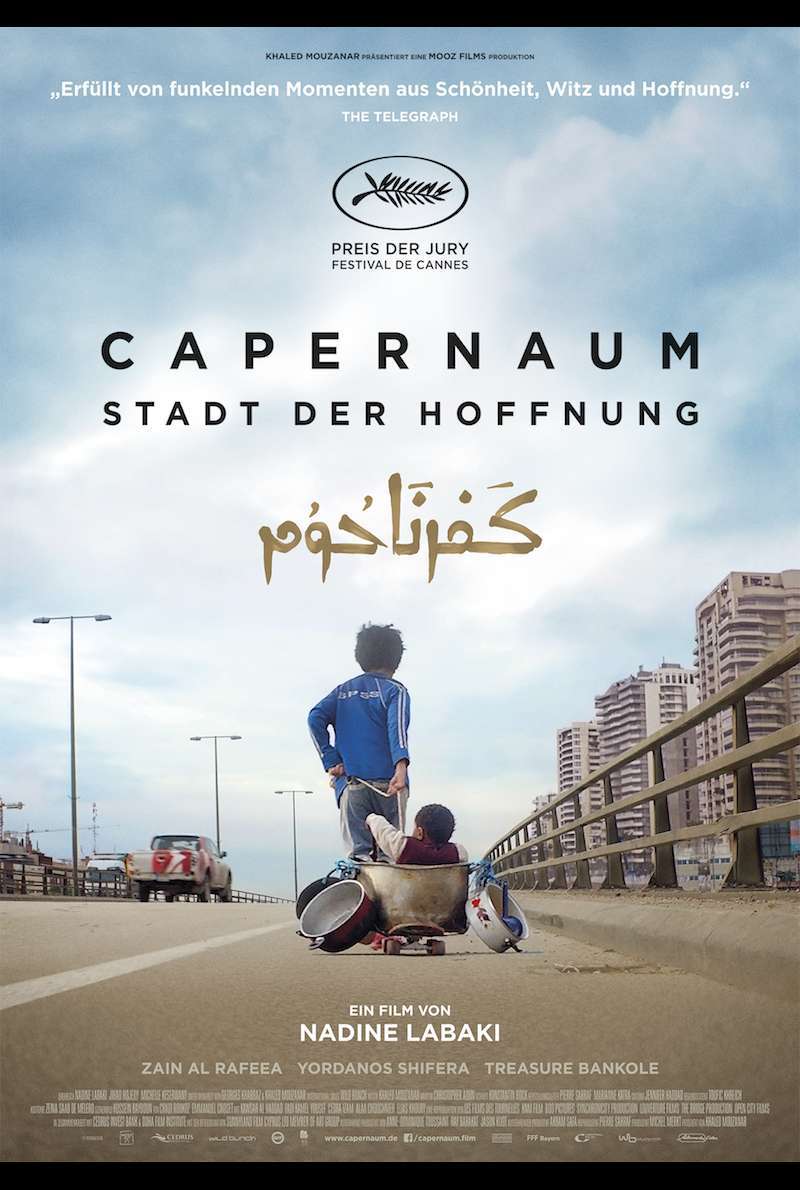 Filmplakat zu Capernaum - Stadt der Hoffnung (2018)