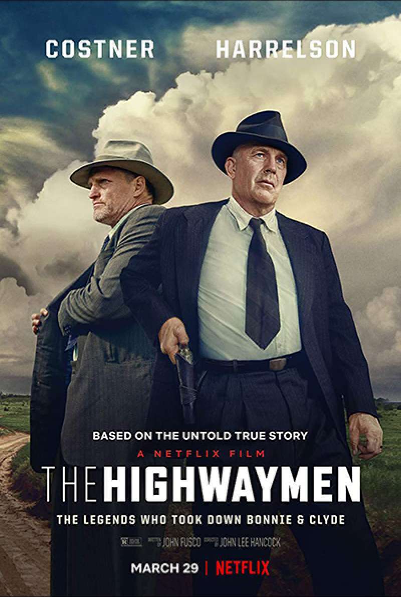 Bild zu The Highwaymen von John Lee Hancock - Filmplakat (US)