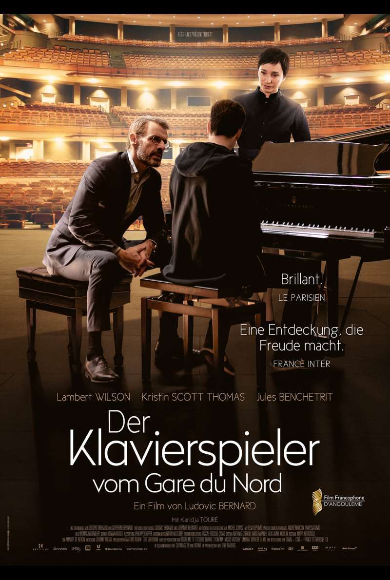 Filmplakat zu Der Klavierspieler vom Gare du Nord (2018)
