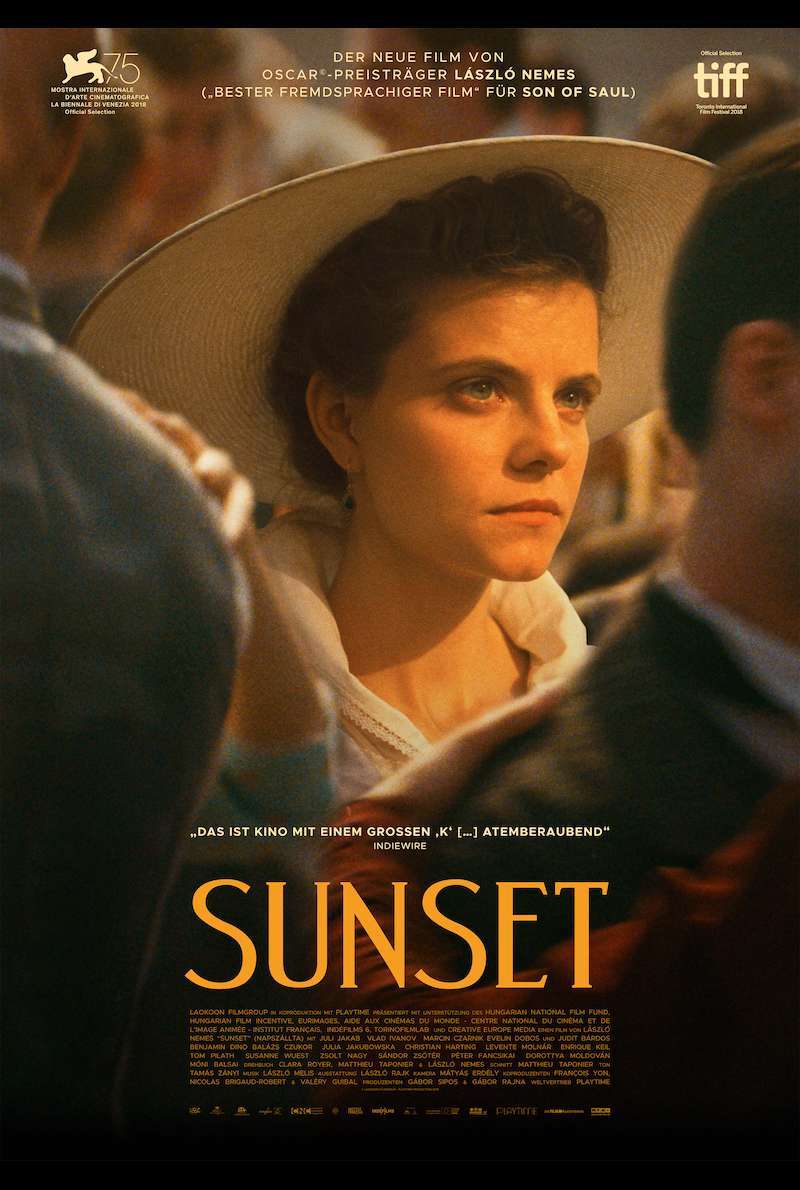 Filmplakat zu Sunset (2018)