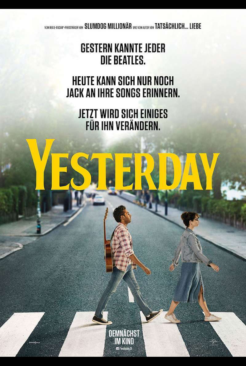 Filmplakat zu Yesterday (2019)