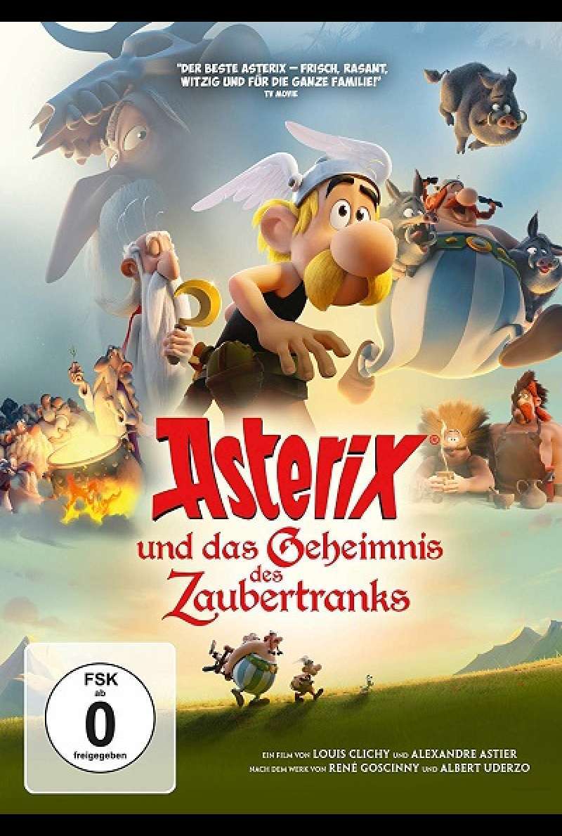 Asterix und das Geheimnis des Zaubertranks - DVD-Cover