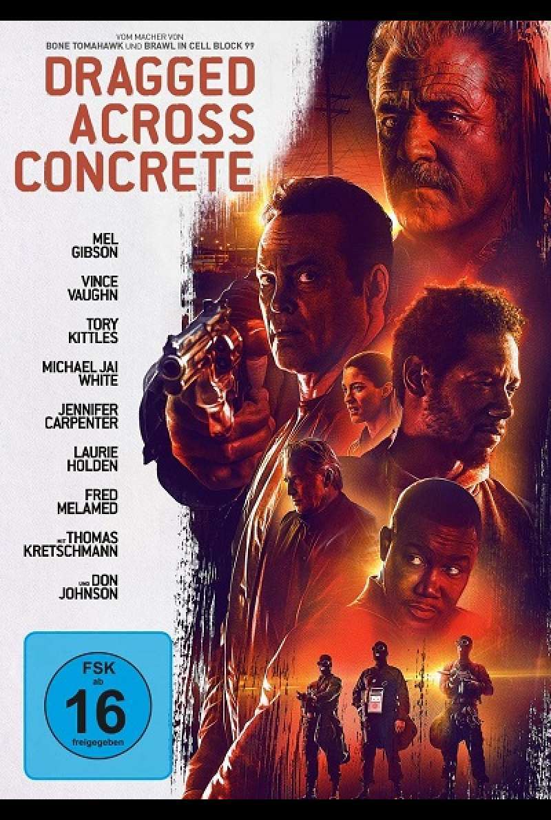 Dragged Across Concrete - DVD-Cover