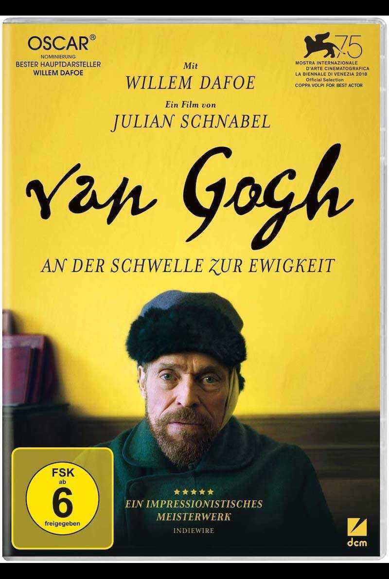 DVD-Cover zu Van Gogh - An der Schwelle zur Ewigkeit (2018)
