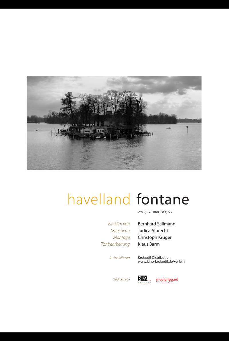 Filmplakat zu Havelland Fontane (2019) von Bernhard Sallmann