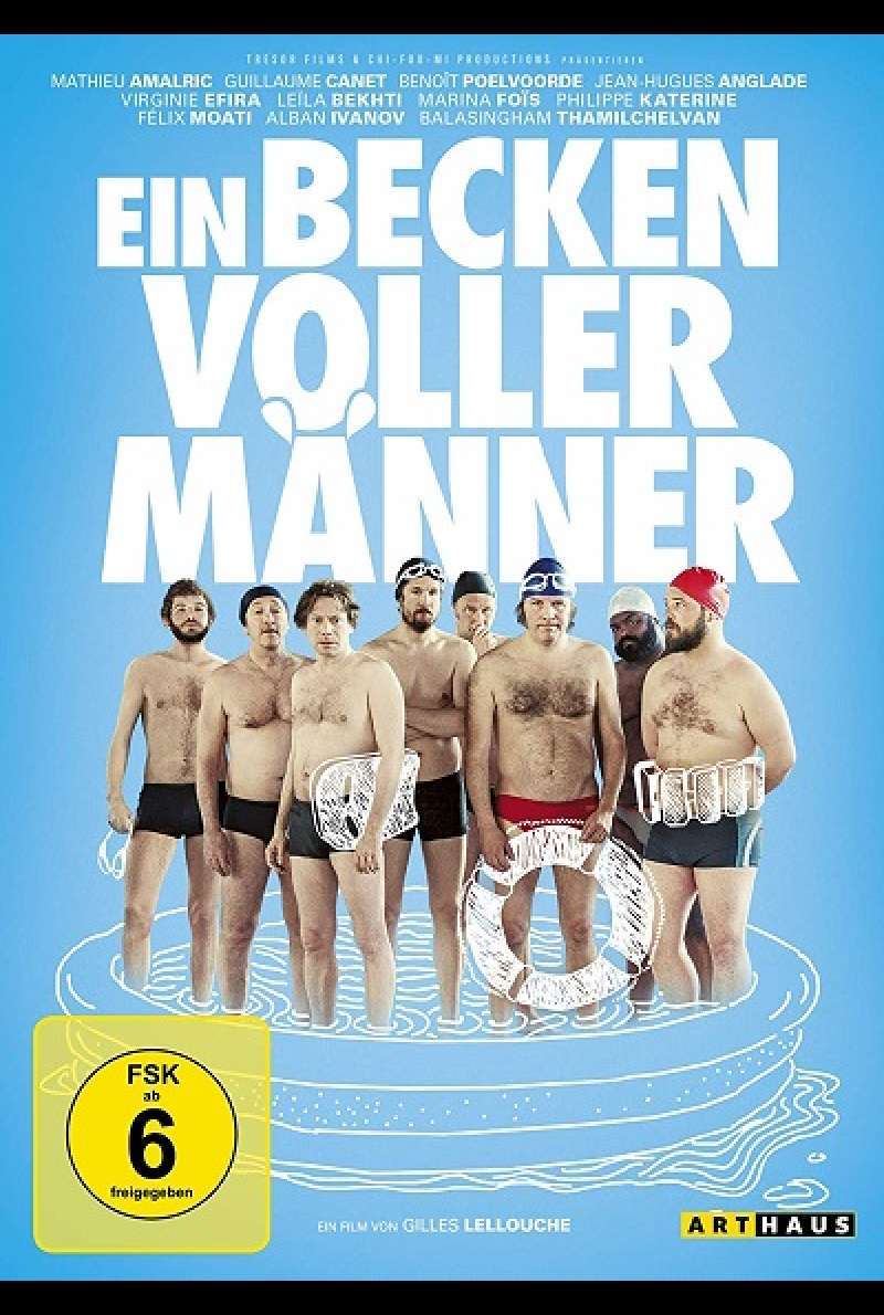 Ein Becken voller Männer - DVD-Cover