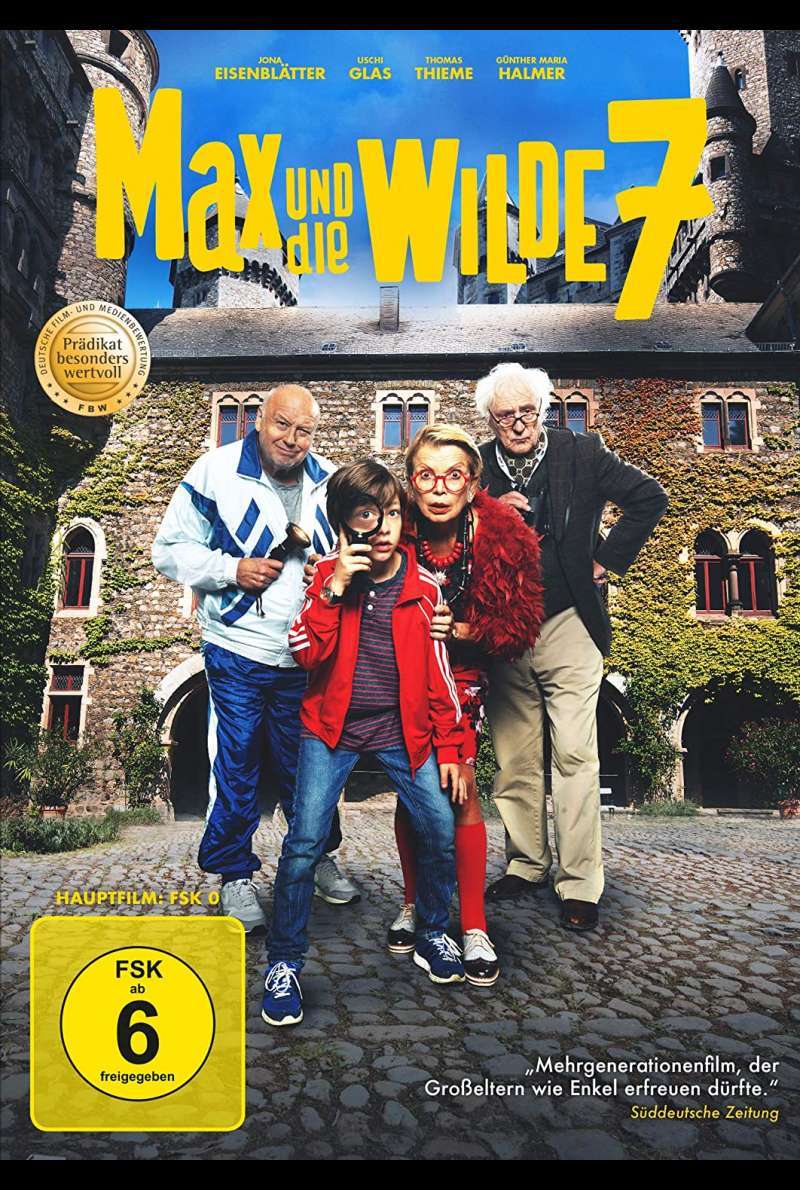 Max und die wilde 7 - DVD-Cover