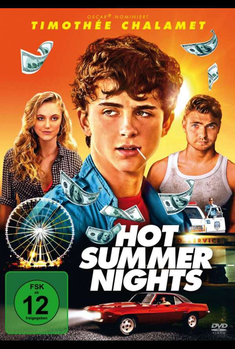Hot Summer Nights (2017) - DVD-Cover