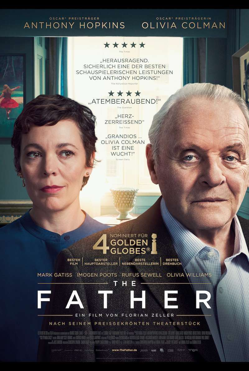 Filmplakat zu The Father (2020) von Florian Zeller