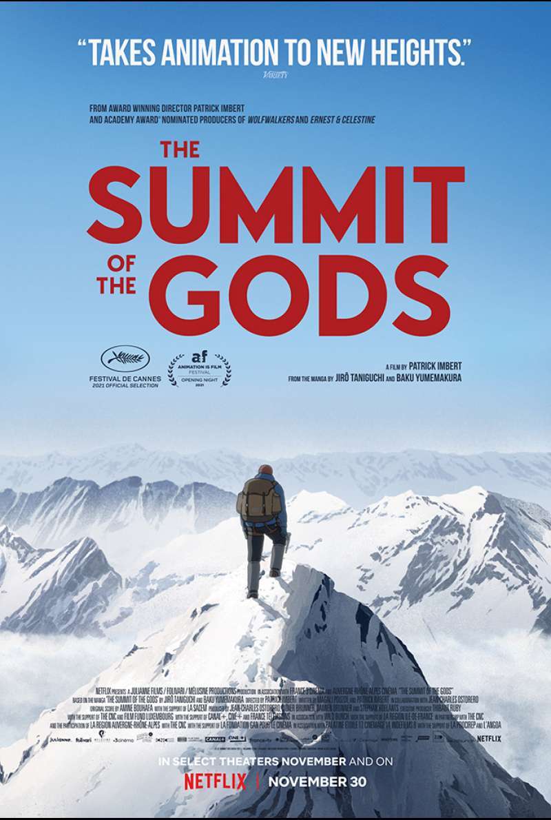 Filmstill zu Gipfel der Götter (2021) von Patrick Imbert