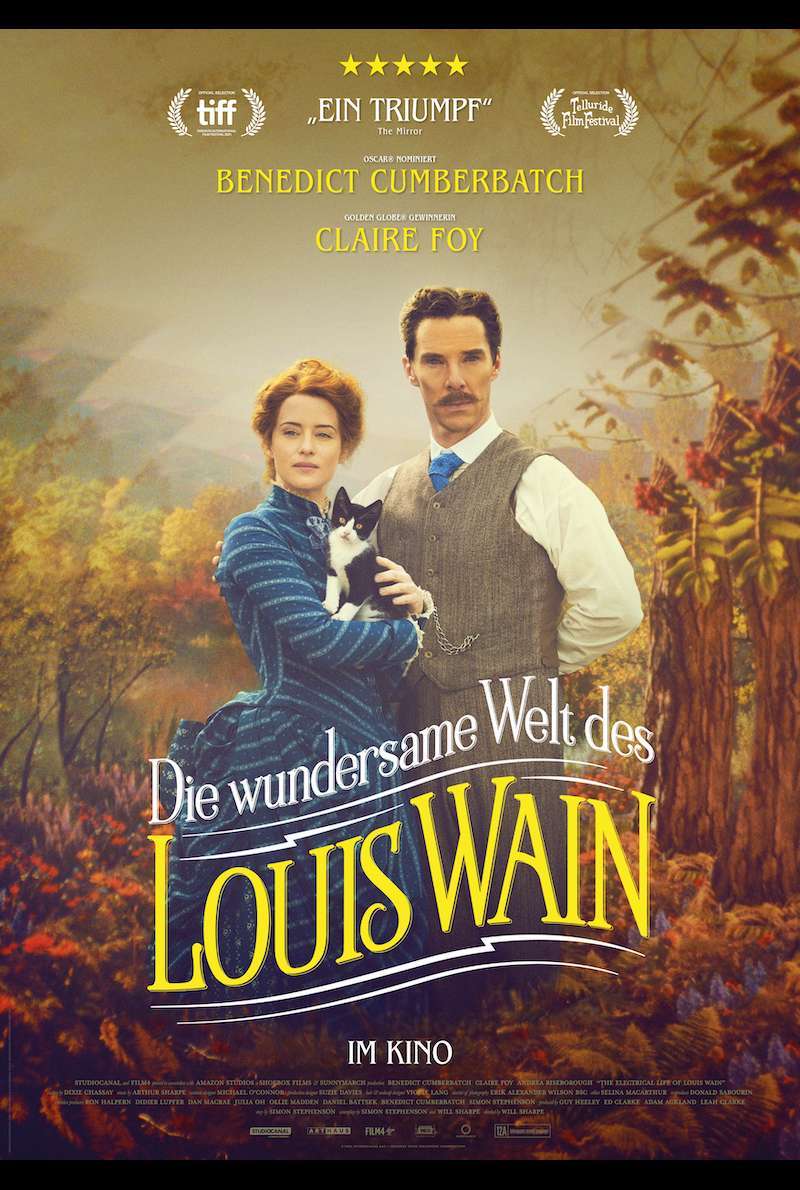 Filmplakat zu Die wundersame Welt des Louis Wain (2021)