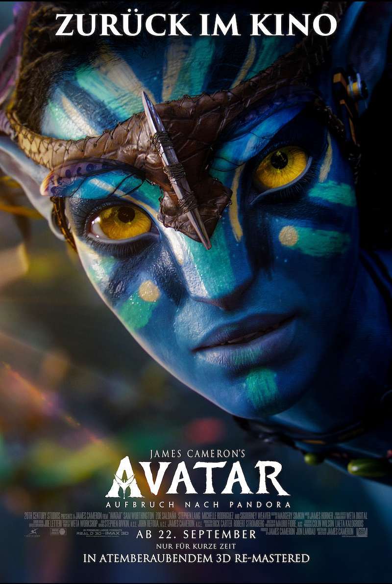 Filmplakat zu Avatar - Aufbruch nach Pandora (2009)