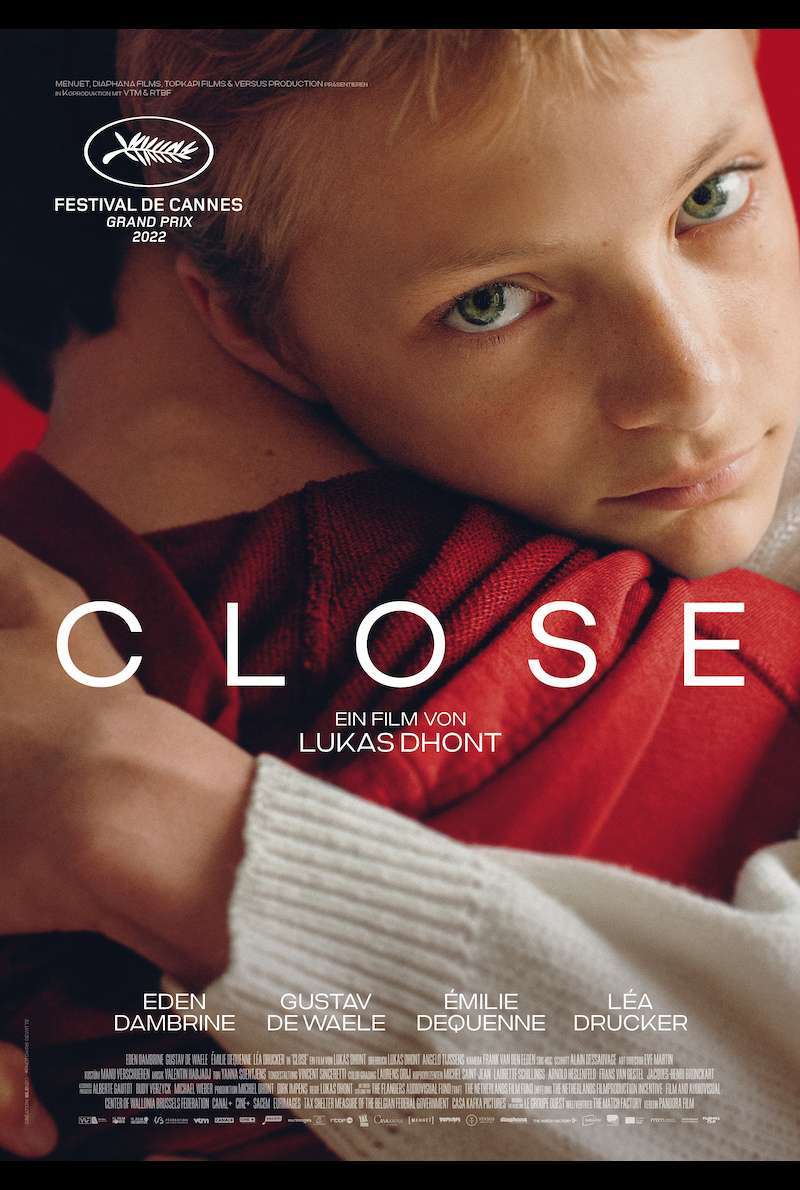 Filmplakat zu Close (2022) von Lucas Dhont