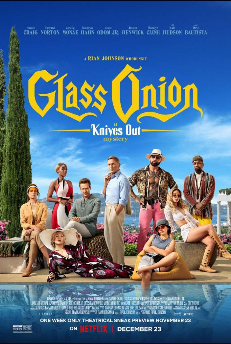 Filmstill zu Glass Onion: A Knives Out Mystery (2022) von Rian Johnson