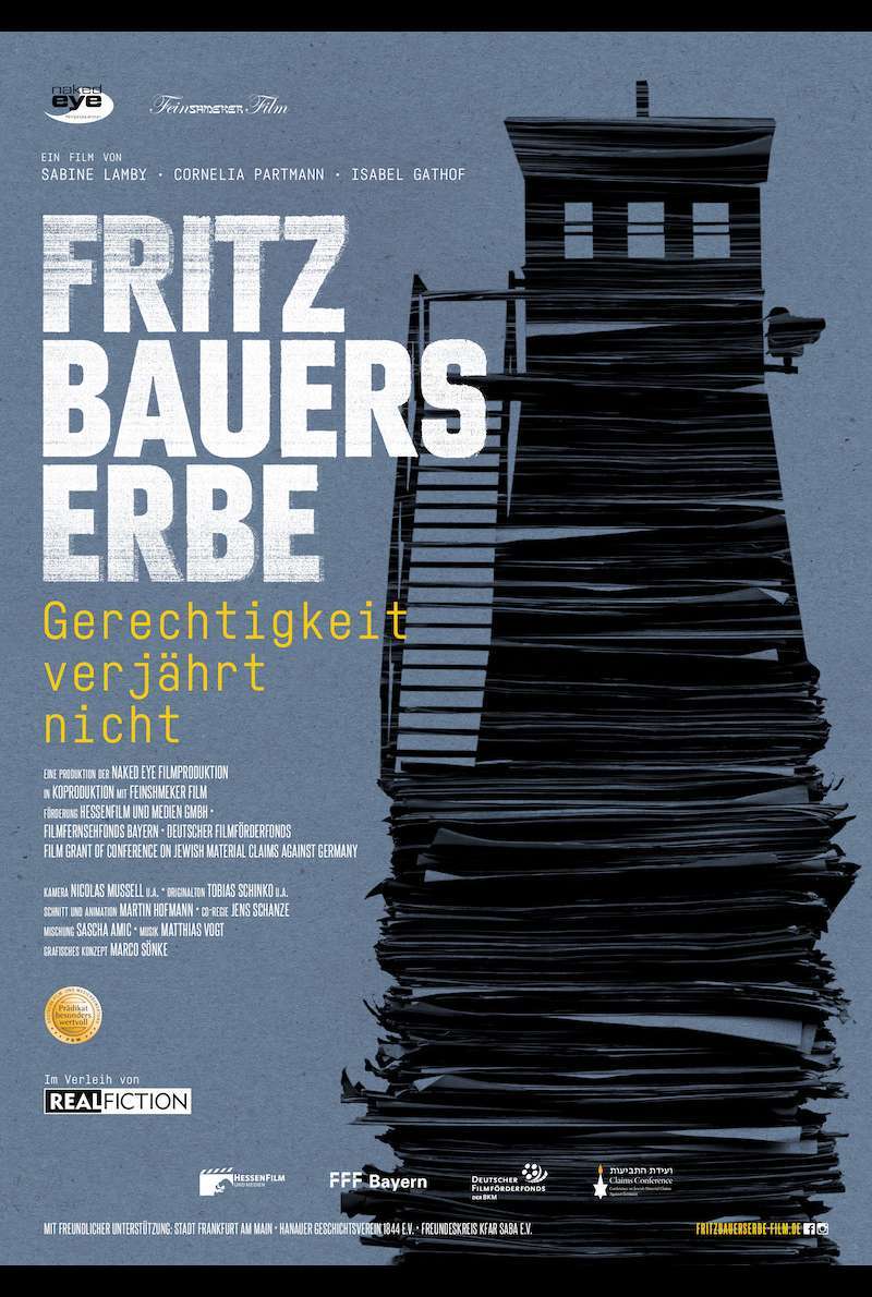Filmplakat zu Fritz Bauers Erbe - Gerechtigkeit verjährt nicht (2021)