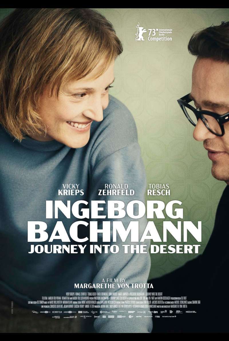 Filmstill zu Ingeborg Bachmann – Reise in die Wüste (2023) von Margarethe von Trotta