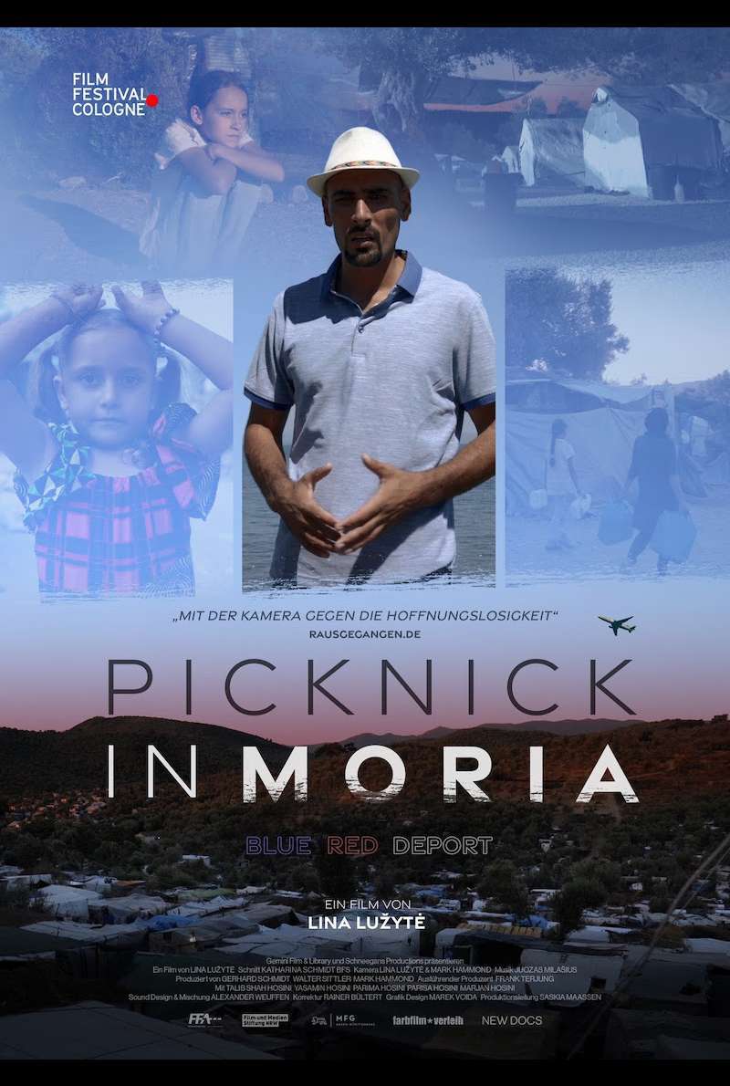 Filmplakat zu Picknick in Moria - Blue Red Deport (2022)