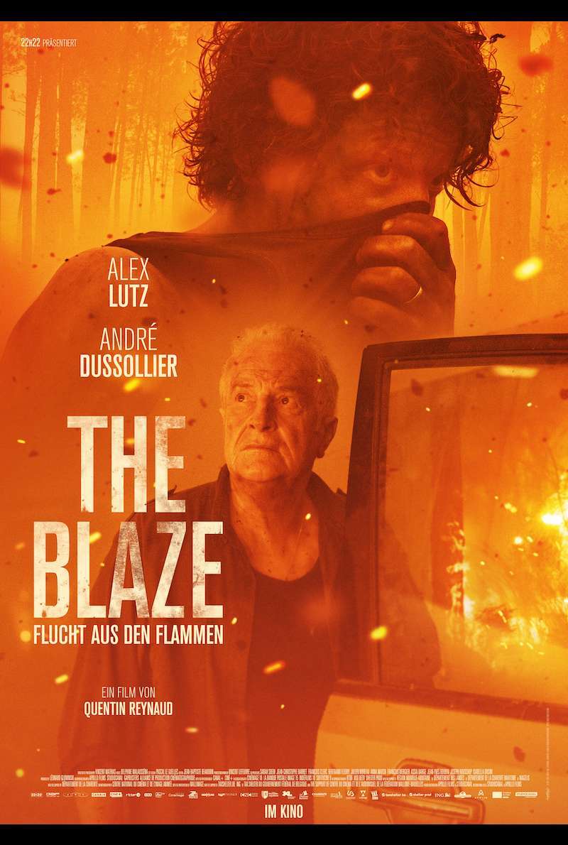 Filmplakat zu The Blaze - Flucht aus den Flammen (2022) 