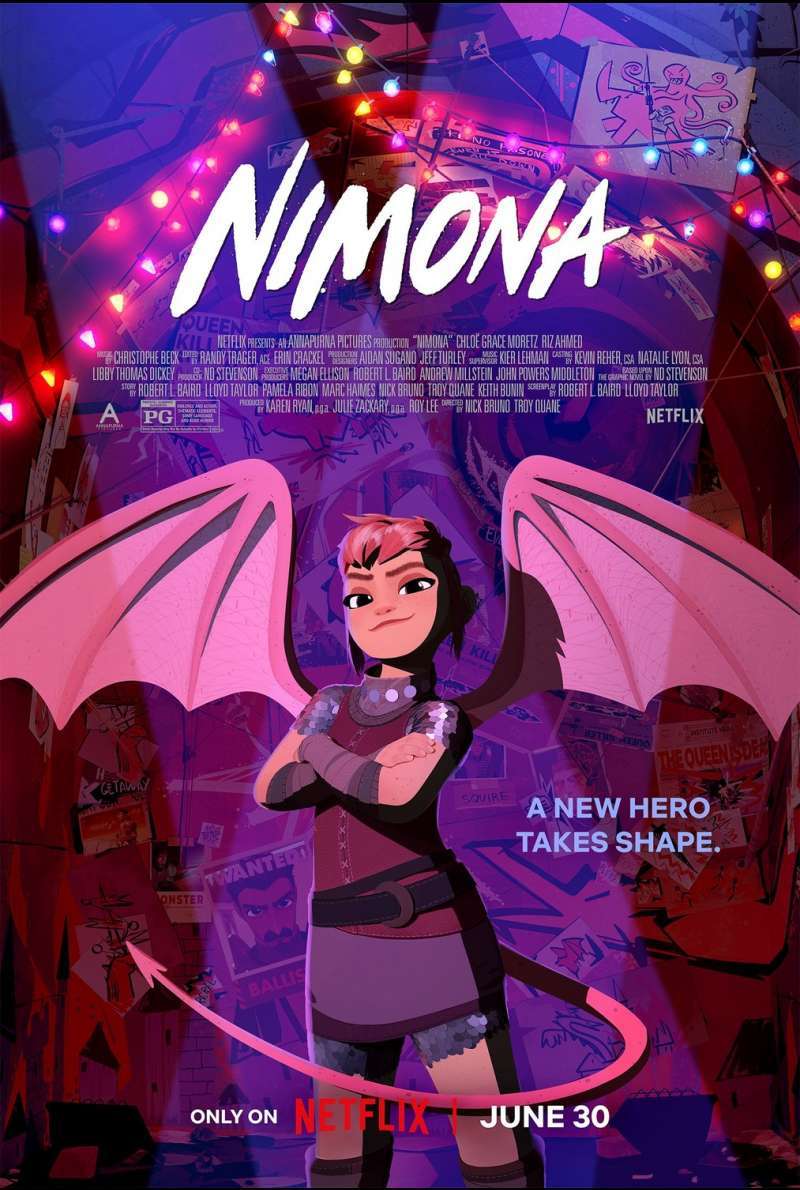 Filmstill zu Nimona (2023) von Nick Bruno, Troy Quane