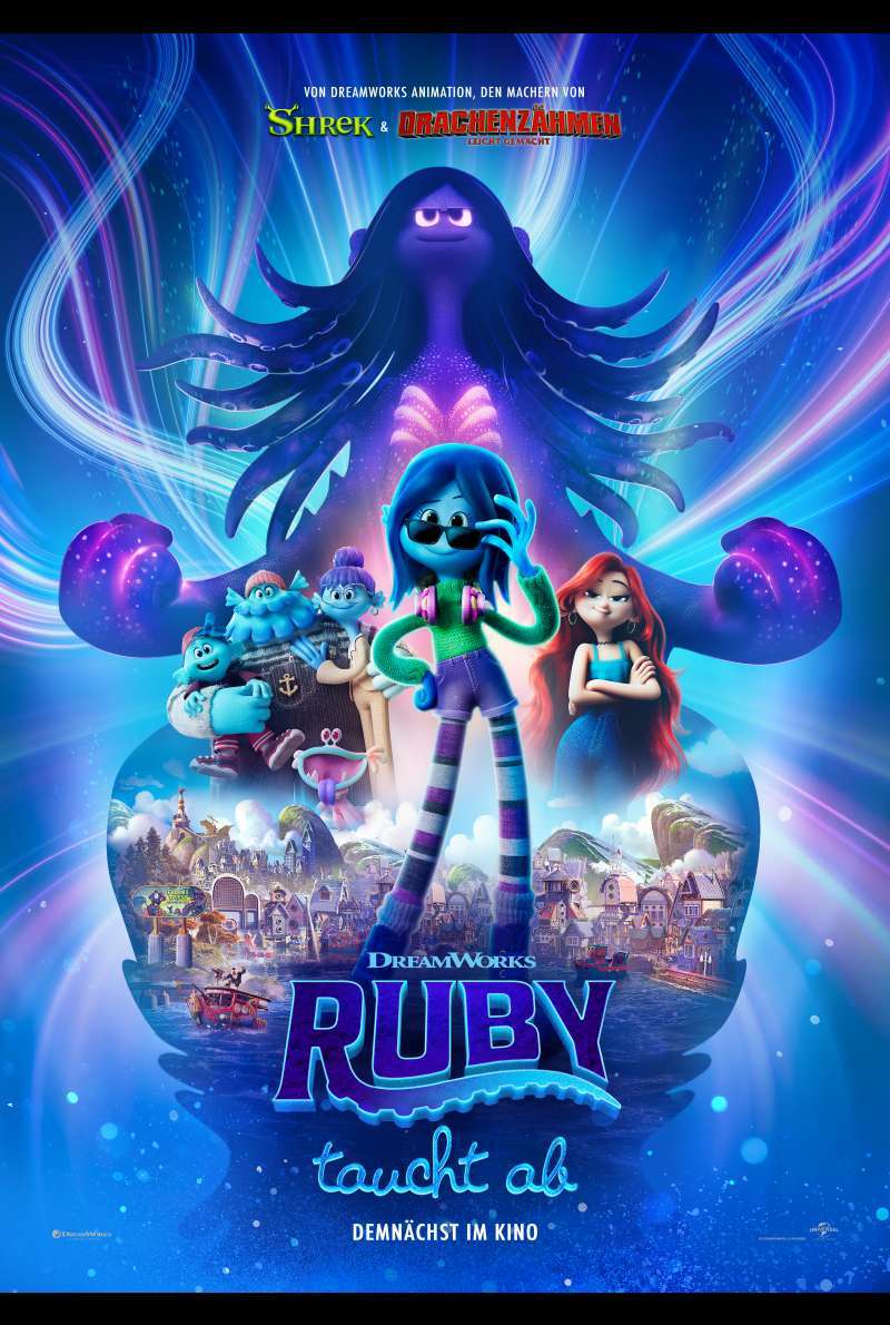 Filmstill zu Ruby taucht ab (2023) von Kirk DeMicco, Faryn Pearl