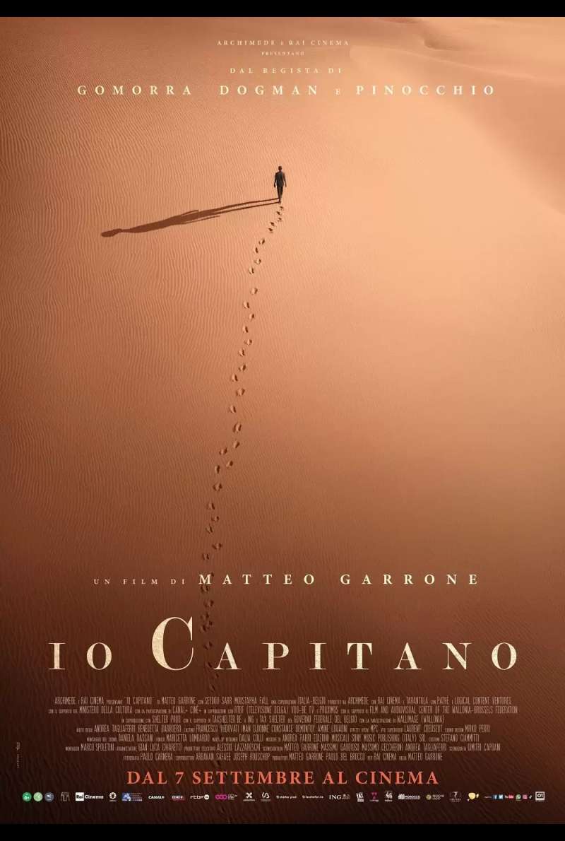 Plakat zu Io Capitano (2023) von Matteo Garrone