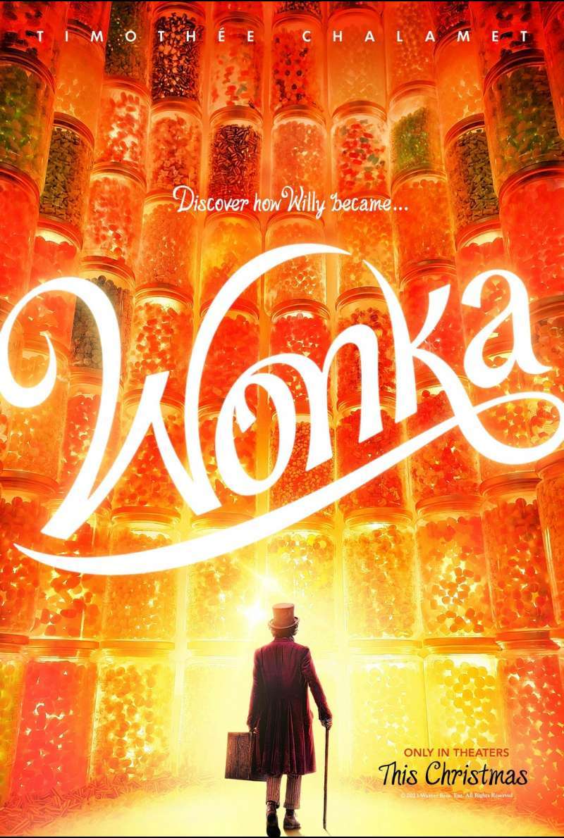 Plakat zu Wonka (2023) von Paul King