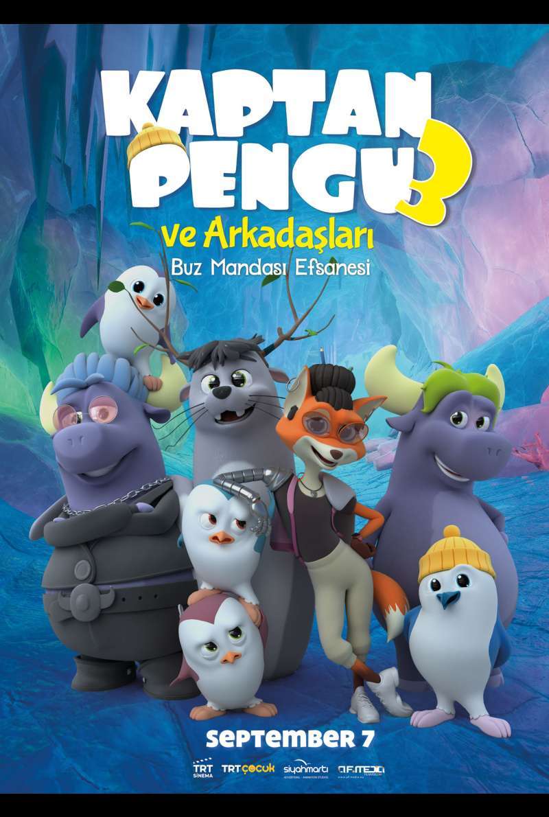 Filmstill zu Kapitän Pengu und seine Freunde 3: die Legende vom Eisbüffel (2023) von Ali Karaçam