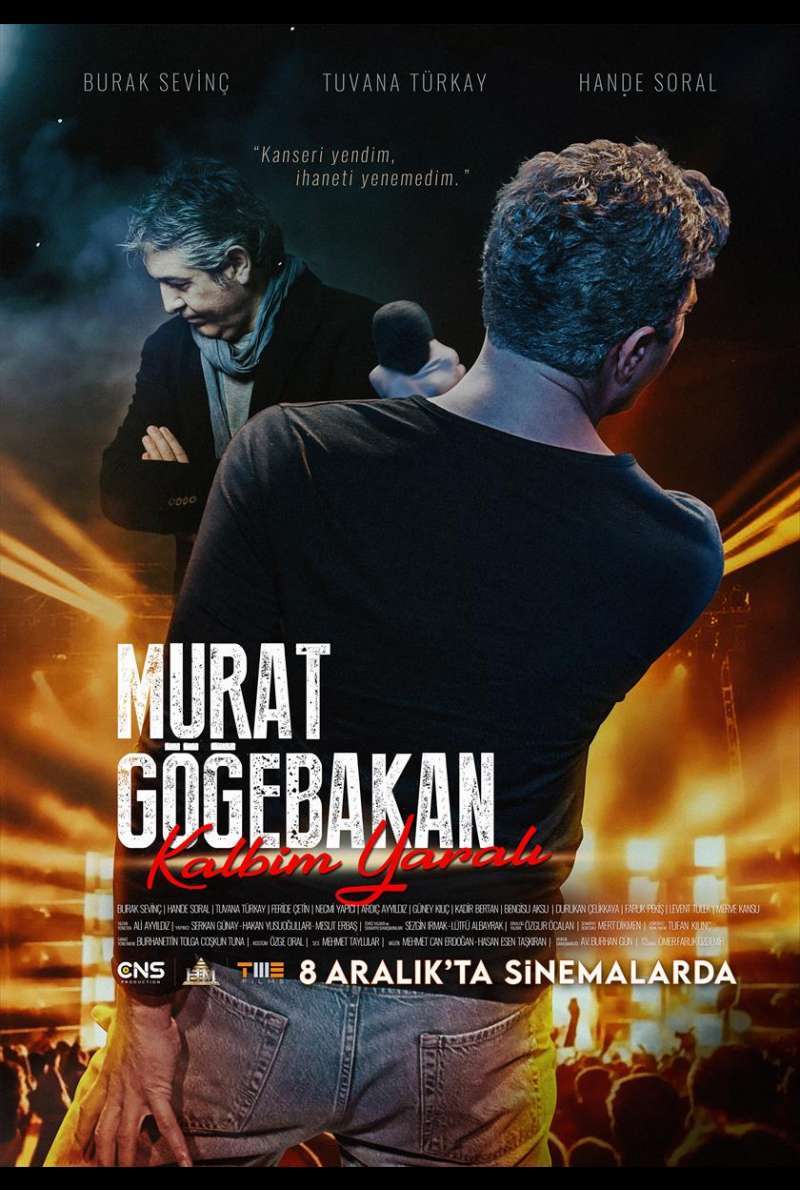 Filmplakat zu Murat Gögebakan - Kalbim Yarali (2023) von Ali Akyıldız