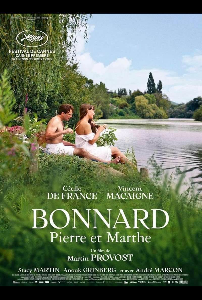 Filmplakat zu Bonnard, Pierre et Marthe (2023) von Martin Provost