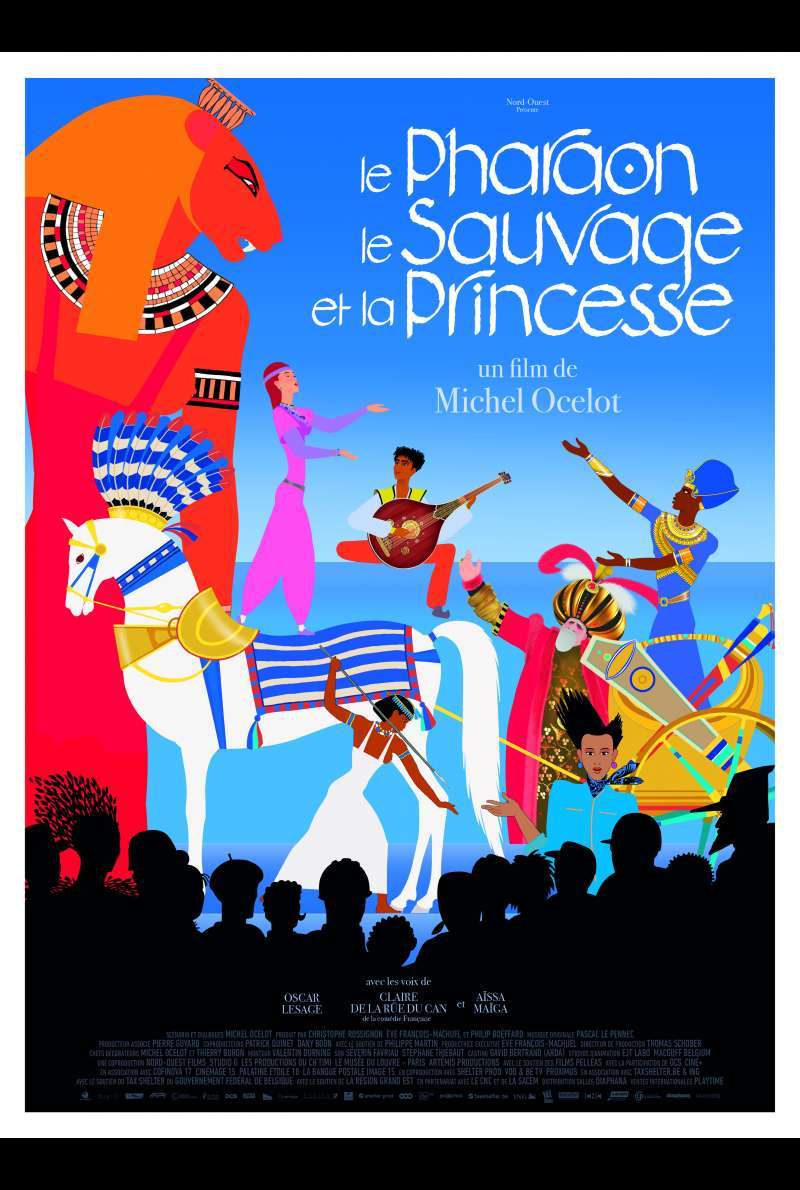Filmplakat zu Le pharaon, le sauvage et la princesse (2022) von Michel Ocelot