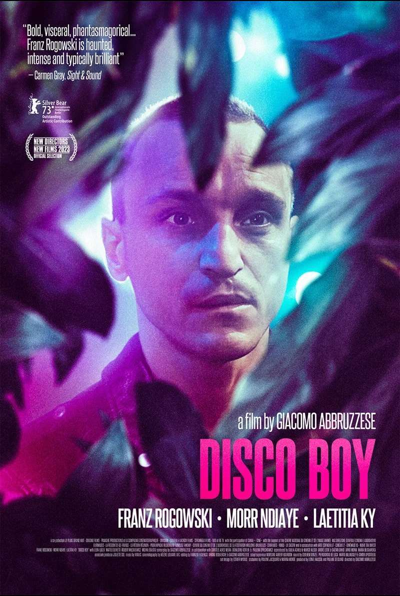 Filmplakat zu Disco Boy (2023) von Giacomo Abbruzzese