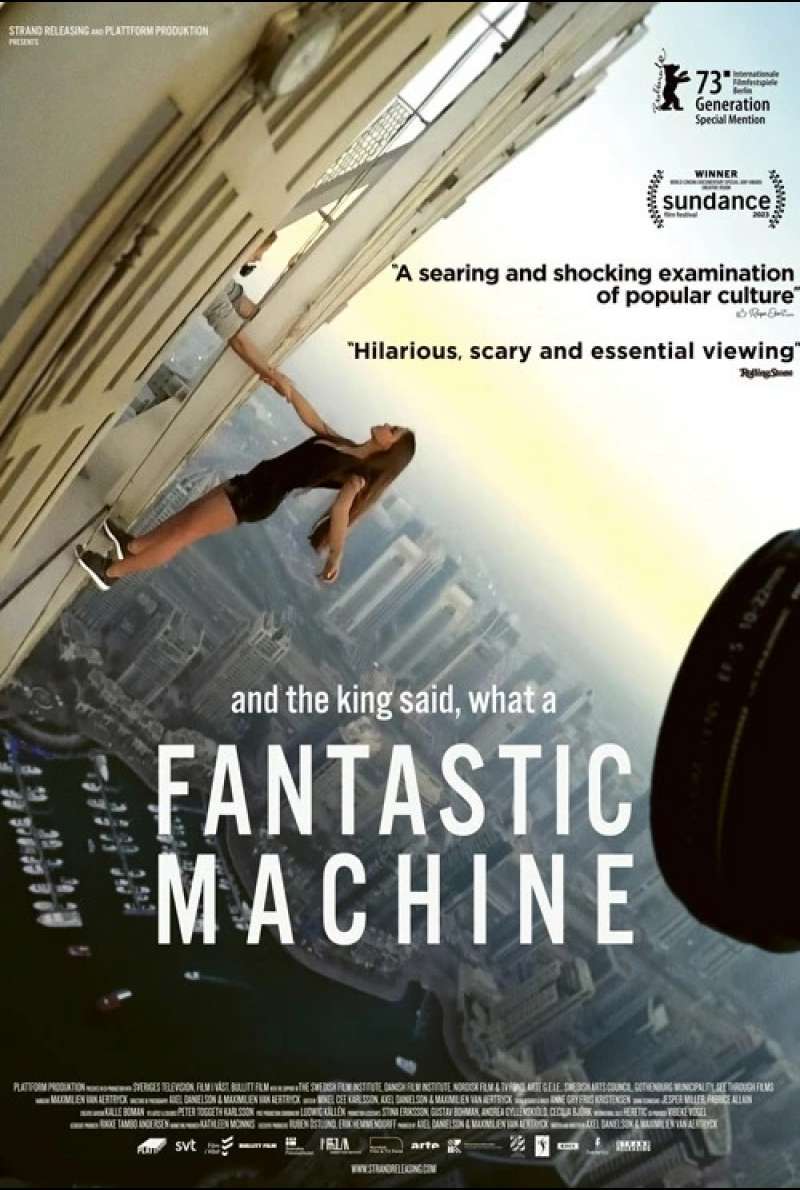 Filmplakat zu And the King Said, What a Fantastic Machine (2023) von Axel Danielson, Maximilien Van Aertryck